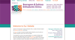 Desktop Screenshot of booragoonortho.com.au